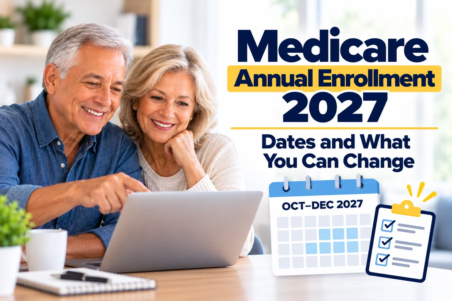 Medicare Annual Enrollment 2027: Dates and What You Can Change